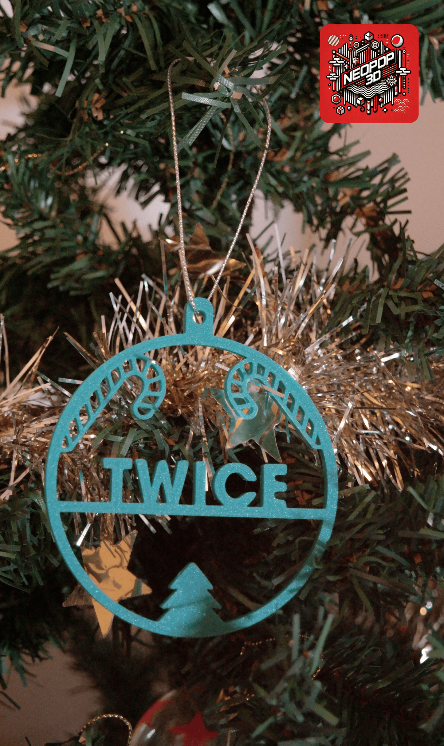 Ornement sapin Twice 🎄✨
