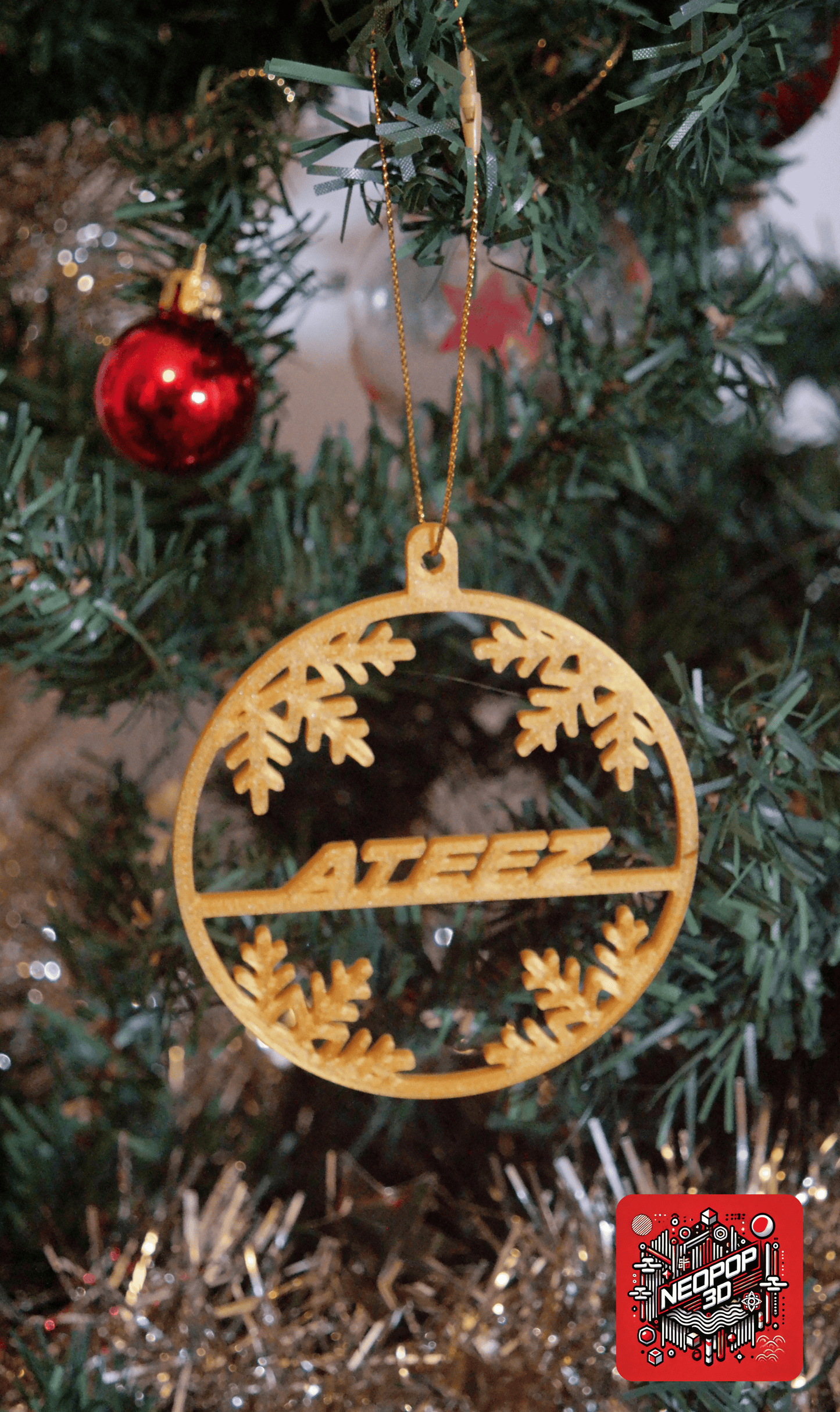 Ornements de sapin personnalisés