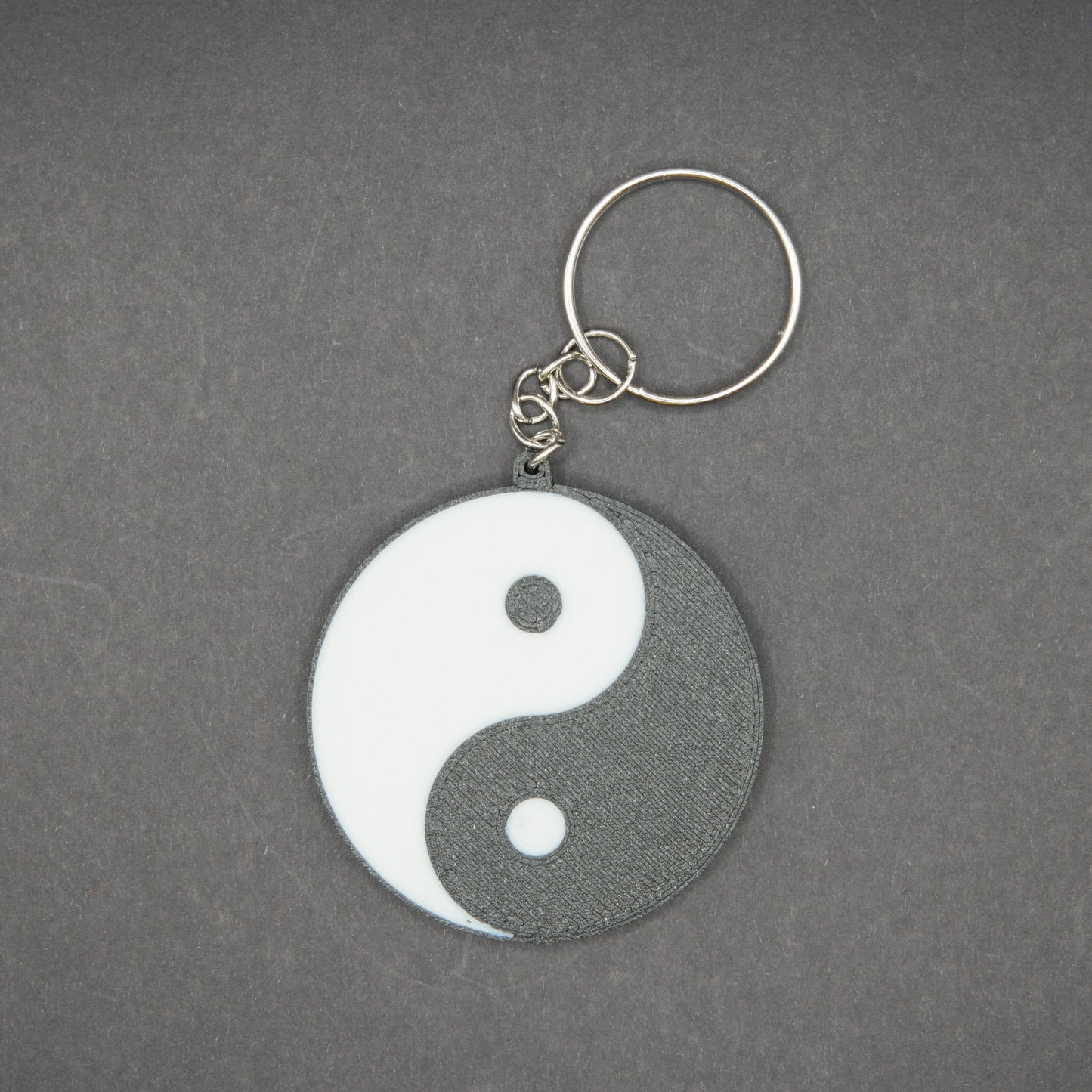 Porte-clés Ying et Yang - Symbole d'équilibre et d'harmonie