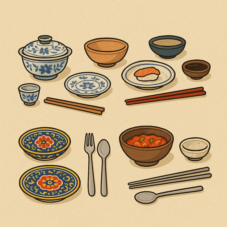 Décorations de la table