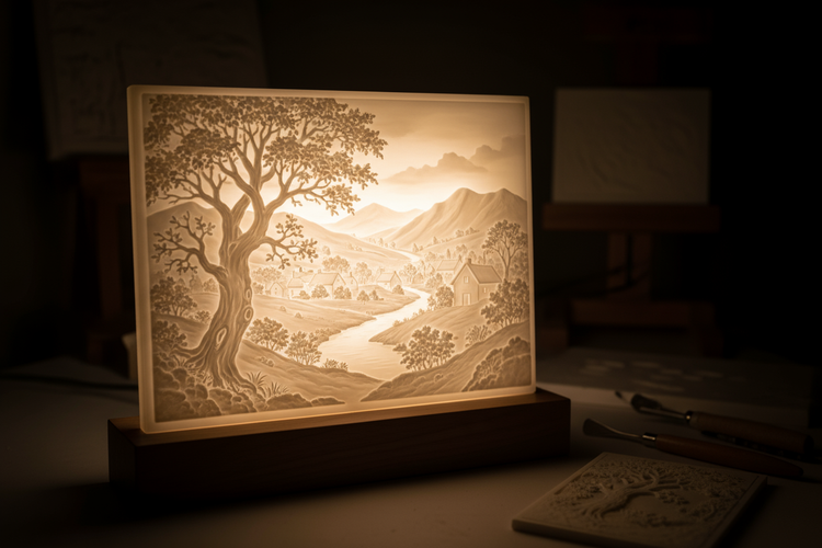 Lithophane 3D