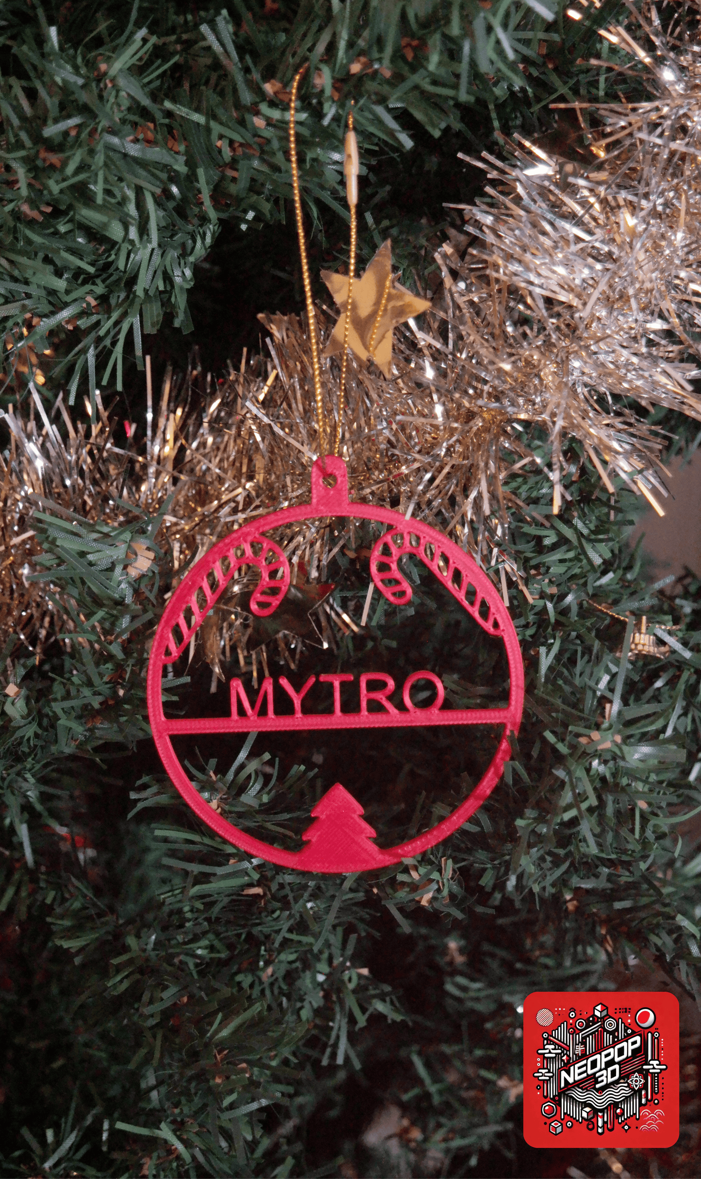Ornement sapin Mytro 🎄✨