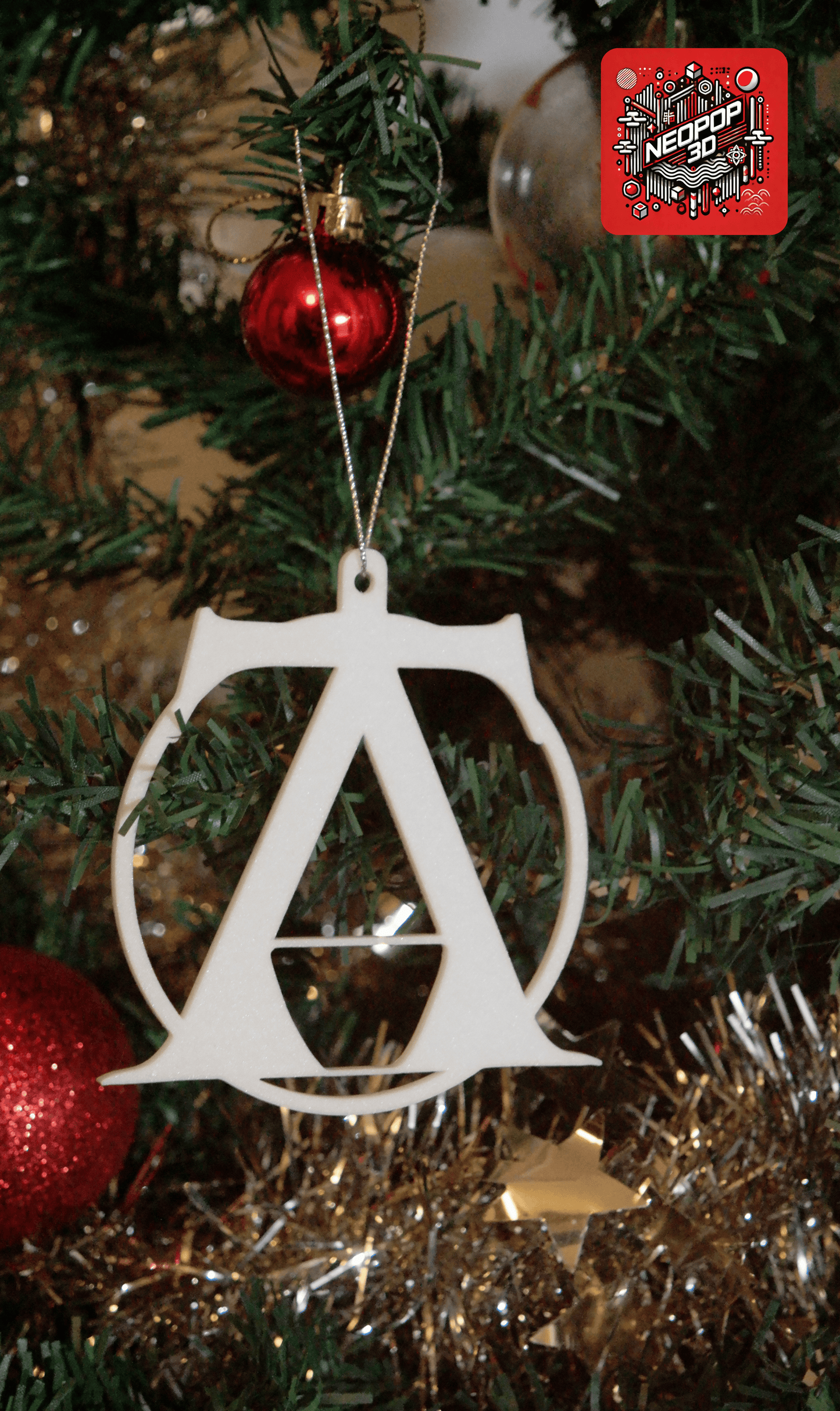 Ornement sapin Ateez Logo 2024 🎄✨