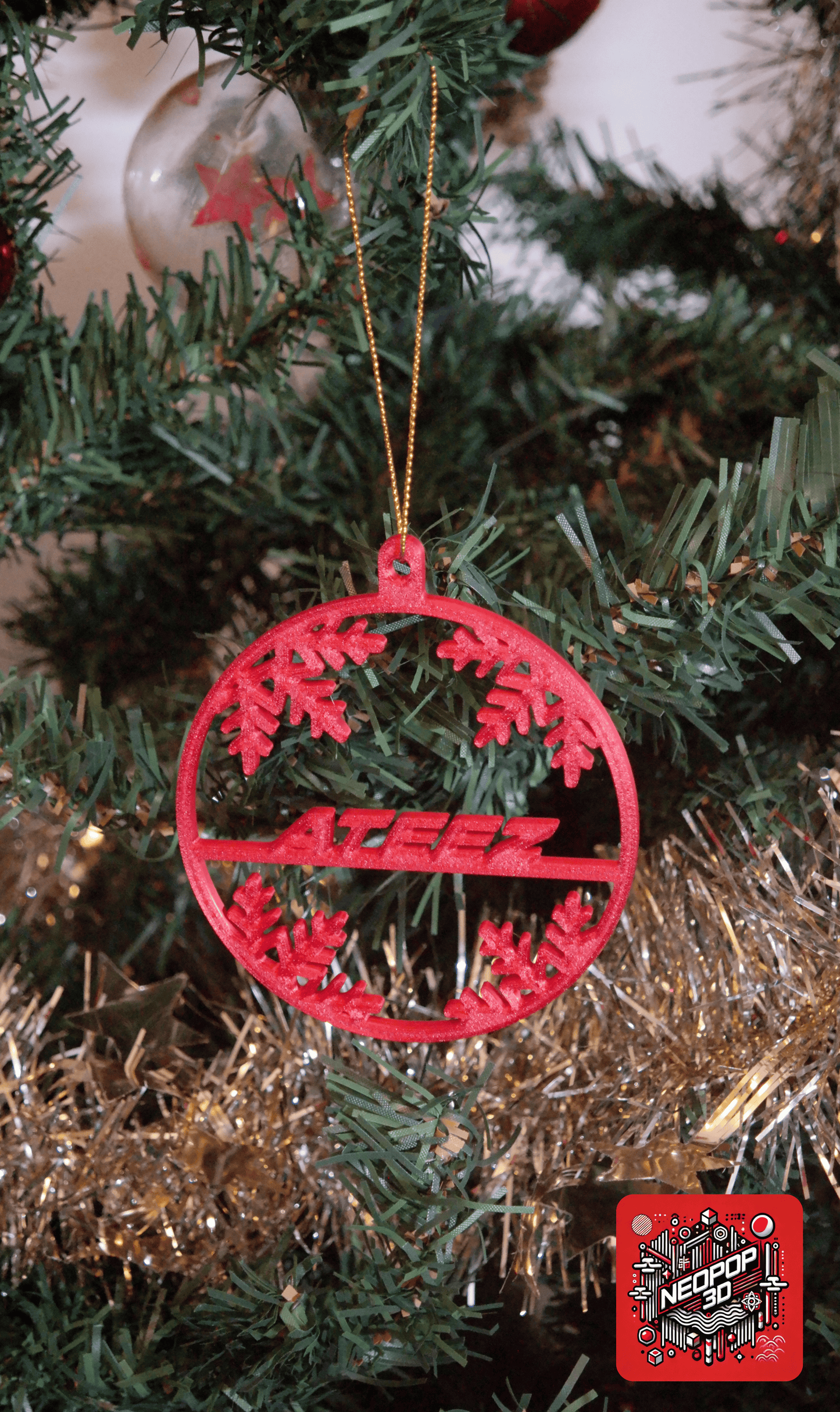 Ornements de sapin personnalisés