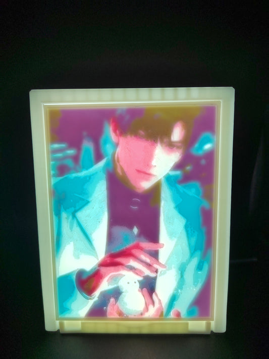 Cadre lumineux Love and Deepspace