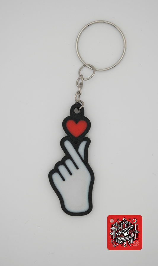 Porte-clés Songalag Hateu (손가락 하트)